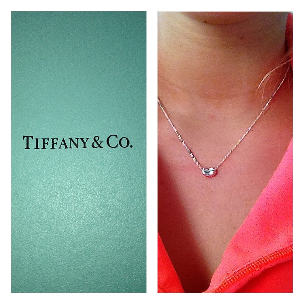 Tiffany’s Elsa Peretti Bean Pendant Necklace